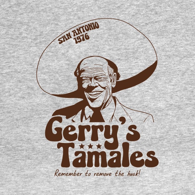 Vintage Gerry's Tamales San Antonio 1976 // Funny President Gerald Ford by SLAG_Creative